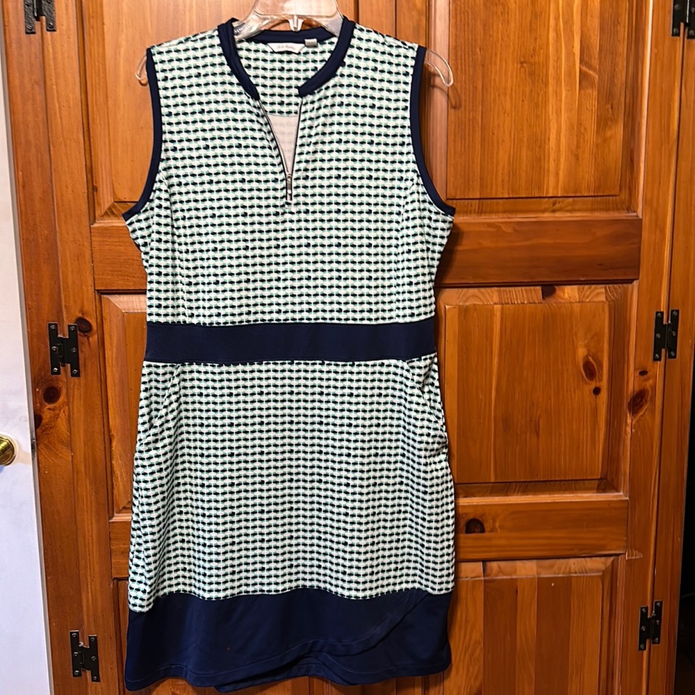 Lady Hagen sleeveless dress with side pockets-L
